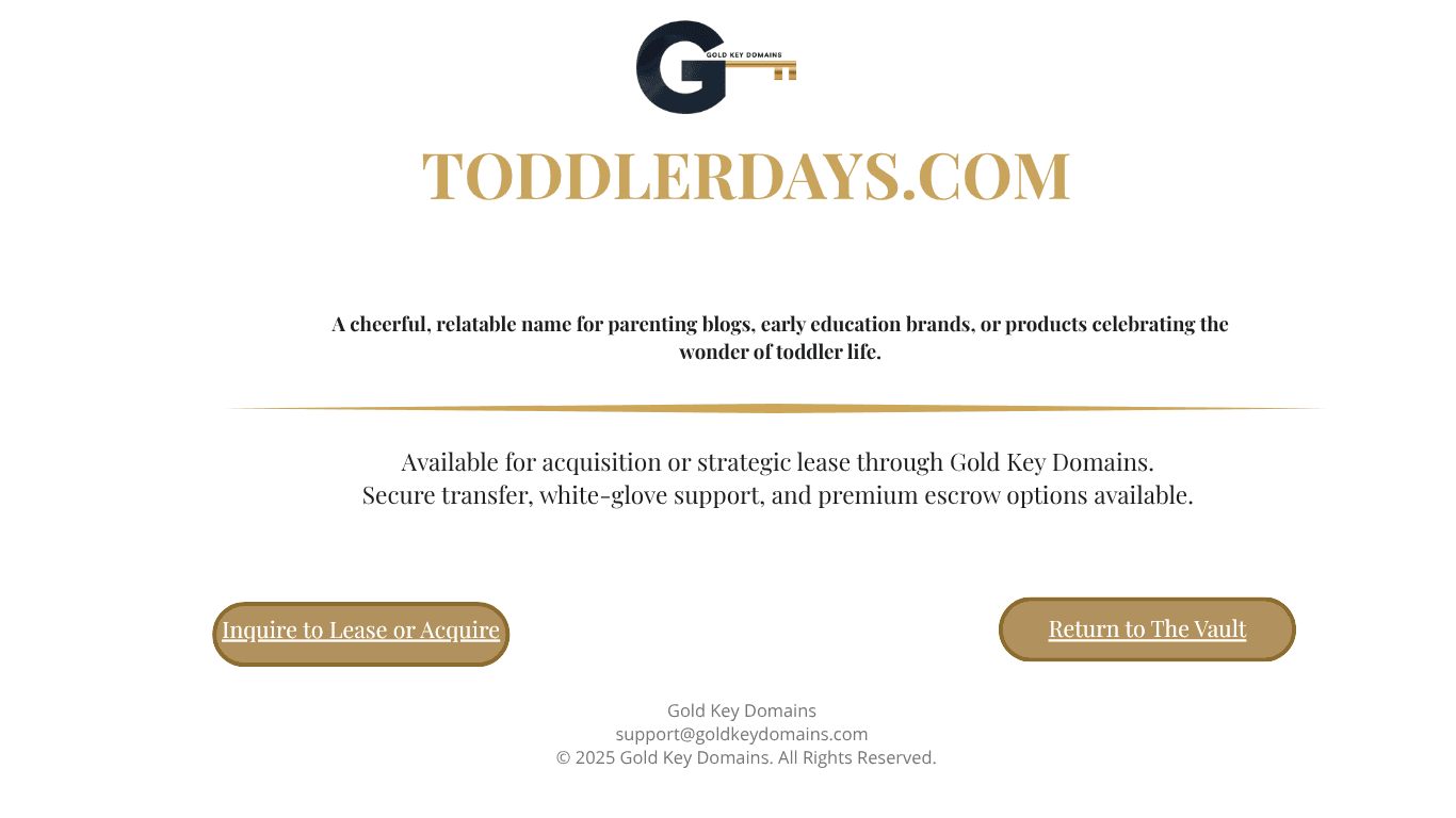 ToddlerDays.com