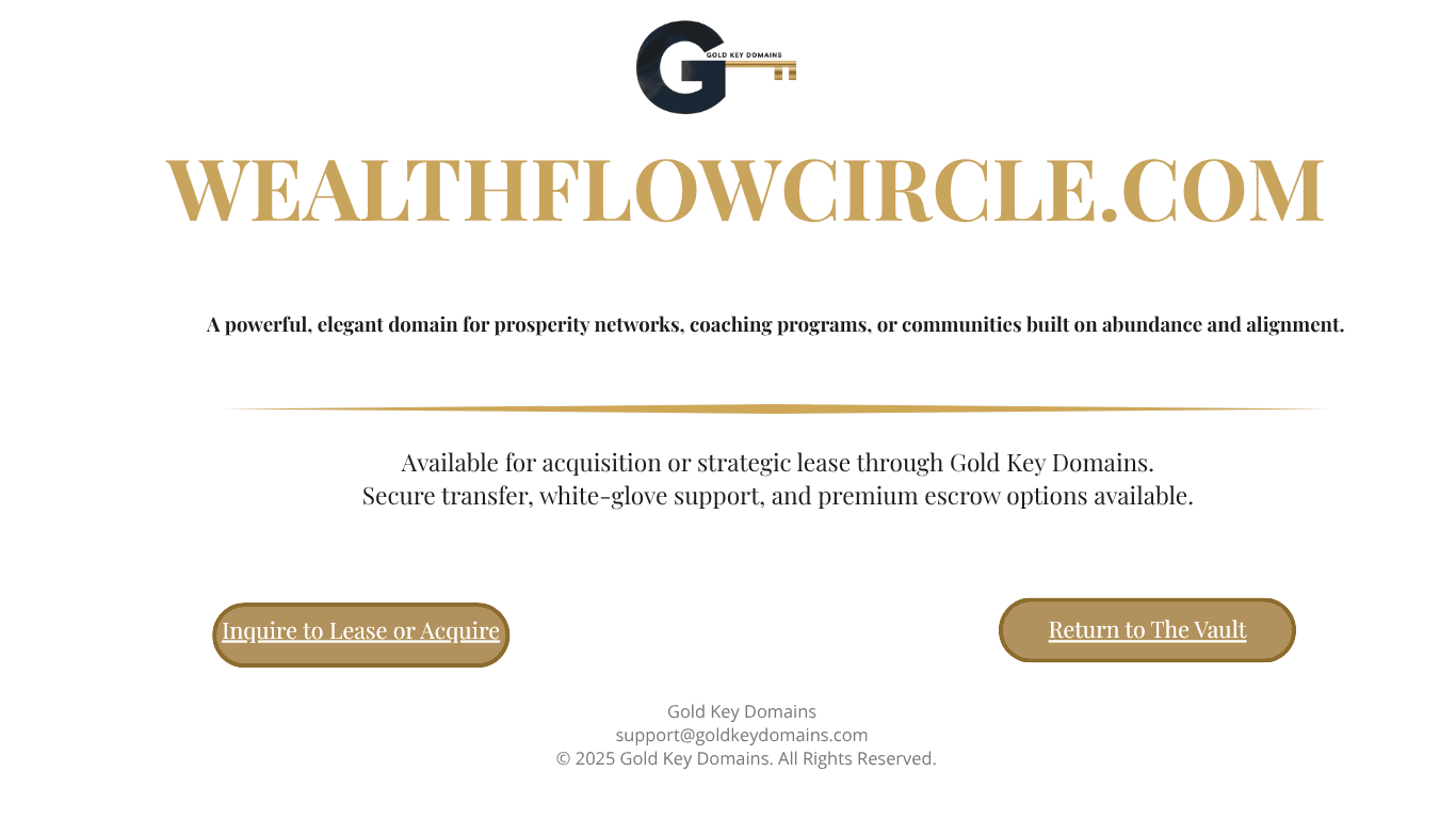 WealthFlowCircle.com