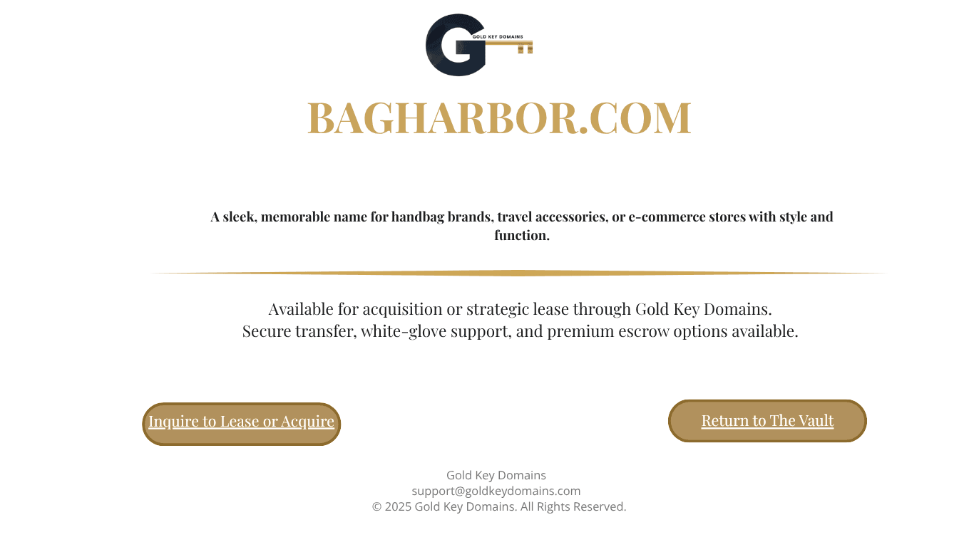 BagHarbor.com